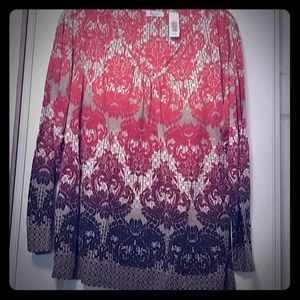 Long sleeve blouse